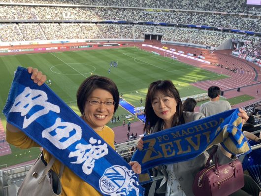 国立競技場・⚽FC町田ゼルビア応援へ